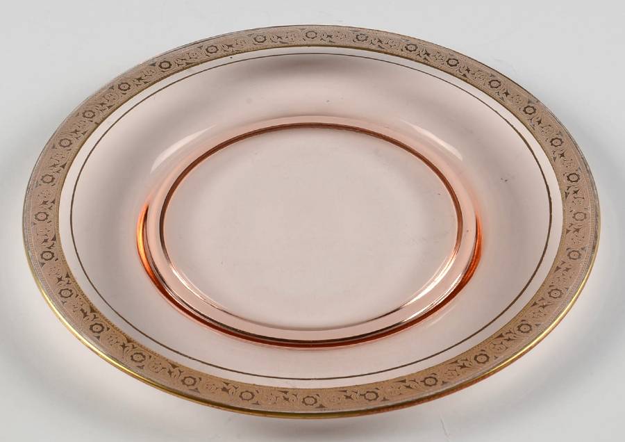 Minton Pink (Stem 14196) Luncheon Plate by Tiffin-Franciscan-1
