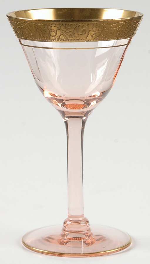 Minton Pink (Stem 14196) Liquor Cocktail by Tiffin-Franciscan-1