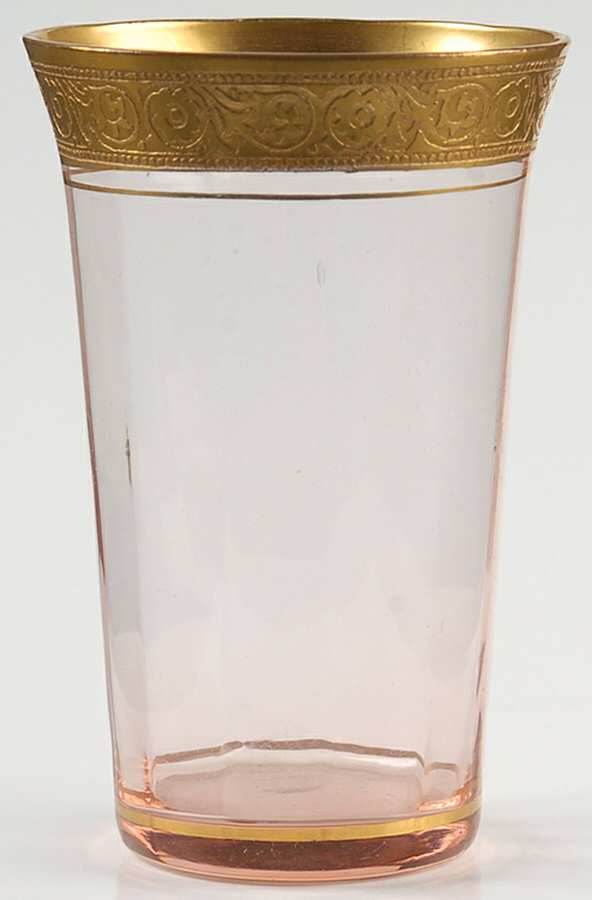 Minton Pink (Stem 14196) Flat Tumbler by Tiffin-Franciscan-1