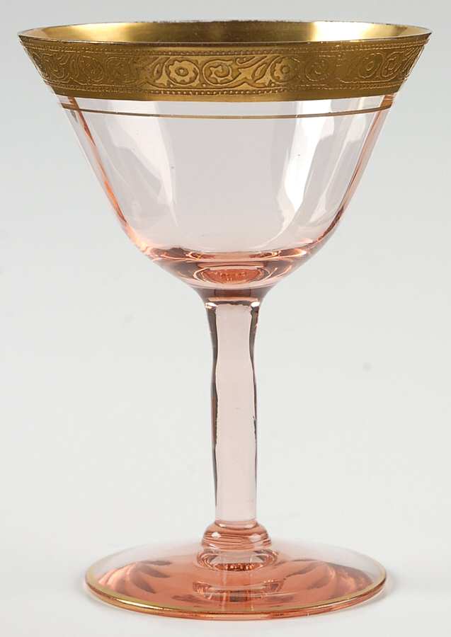 Minton Pink (Stem 14196) Champagne/Tall Sherbet by Tiffin-Franciscan-1