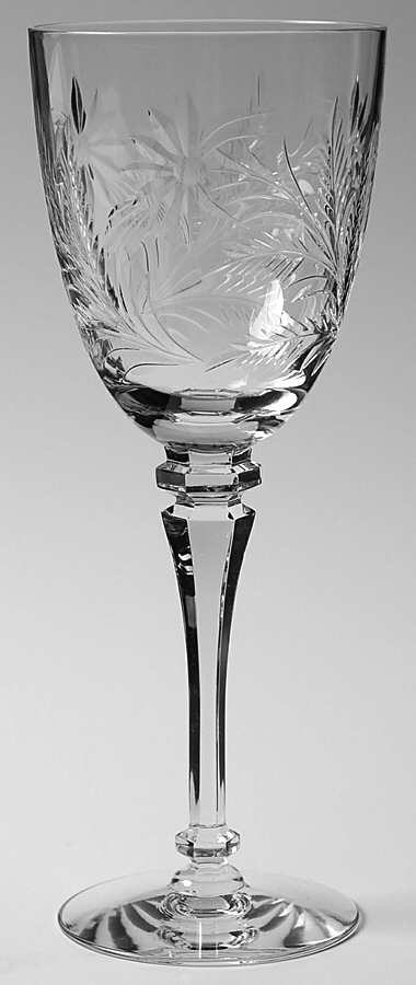 Mirabelle Water Goblet by Tiffin-Franciscan-1