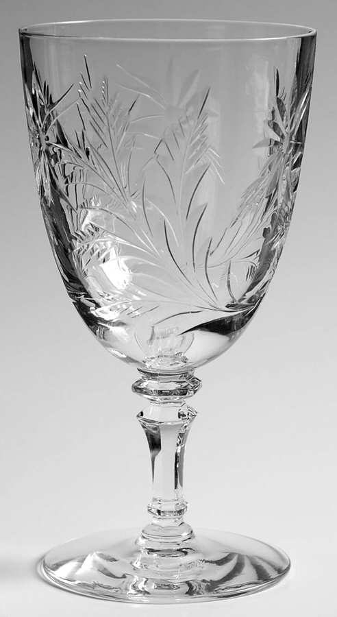 Mirabelle Low Water Goblet by Tiffin-Franciscan-1