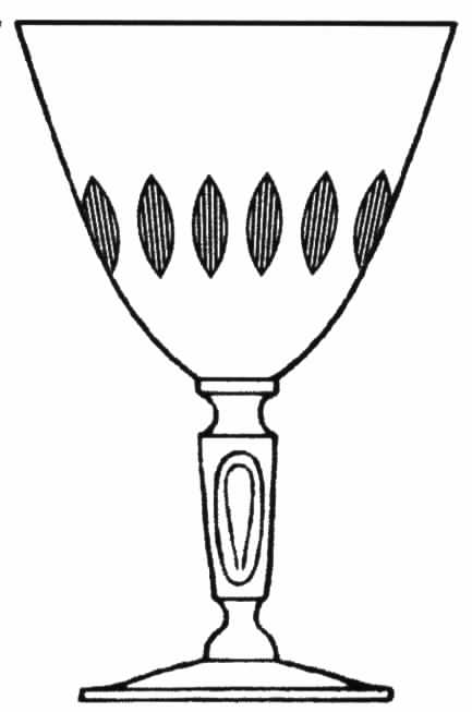 Mirador Water Goblet by Tiffin-Franciscan-1