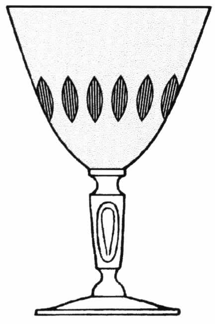 Mirador Water Goblet by Tiffin-Franciscan-1