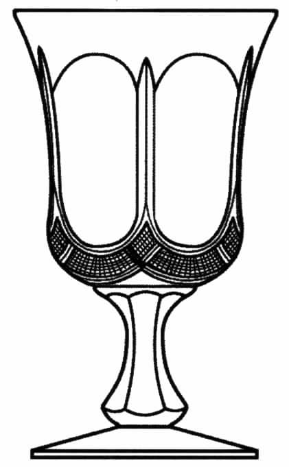 Mirror Water Goblet by Tiffin-Franciscan-1