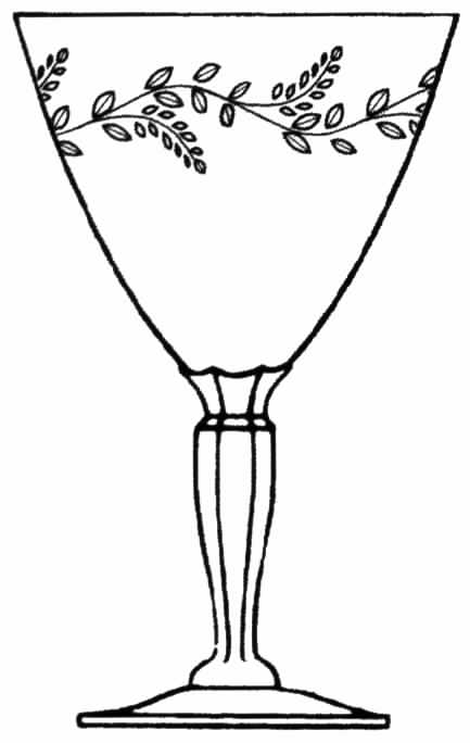 Montecarlo Water Goblet by Tiffin-Franciscan-1