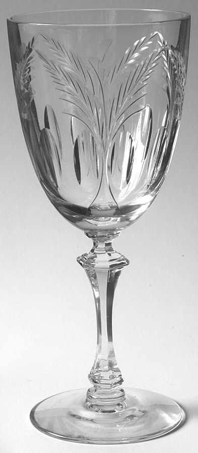 My Love Water Goblet by Tiffin-Franciscan-1