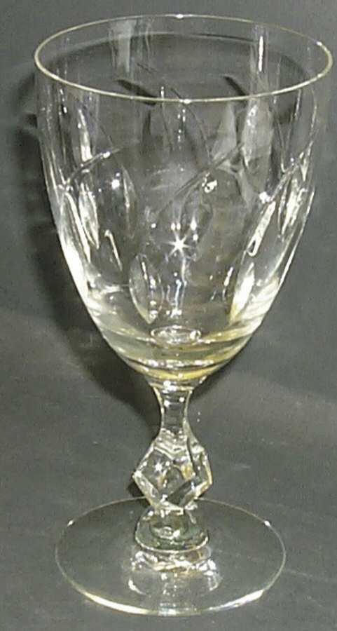 Myra Clear Water Goblet by Tiffin-Franciscan-1
