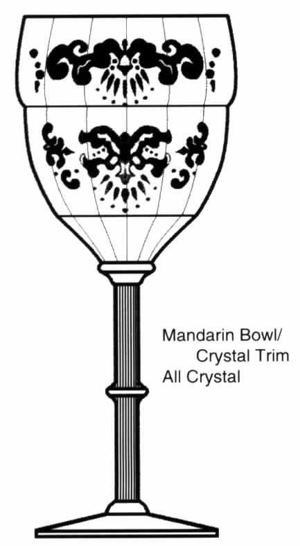 Navare Water Goblet by Tiffin-Franciscan-1