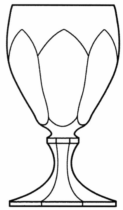 Niagra Water Goblet by Tiffin-Franciscan-1