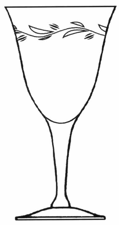 Oberlin Water Goblet by Tiffin-Franciscan-1