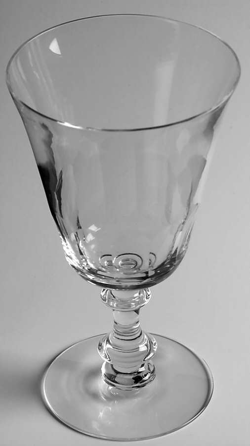 Old Colonial Water Goblet by Tiffin-Franciscan-1