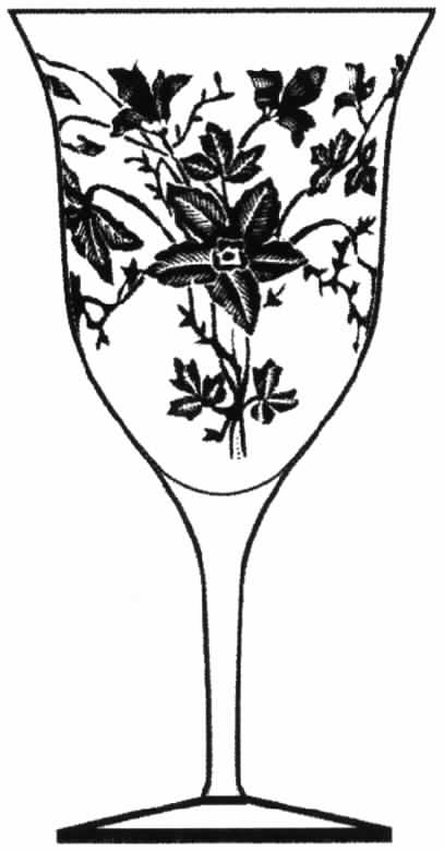 Oneida Water Goblet by Tiffin-Franciscan-1