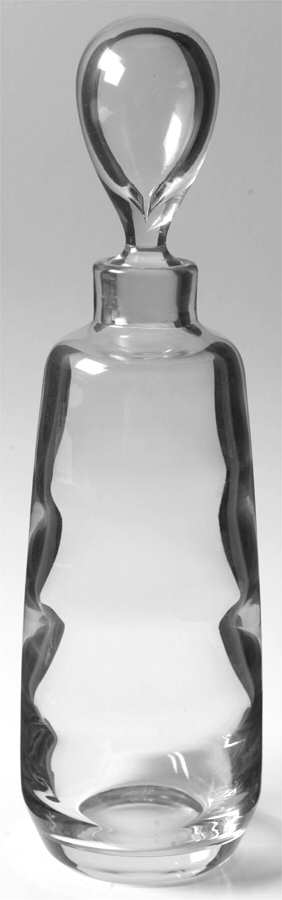 Optic Clear Decanter & Stopper by Tiffin-Franciscan-1