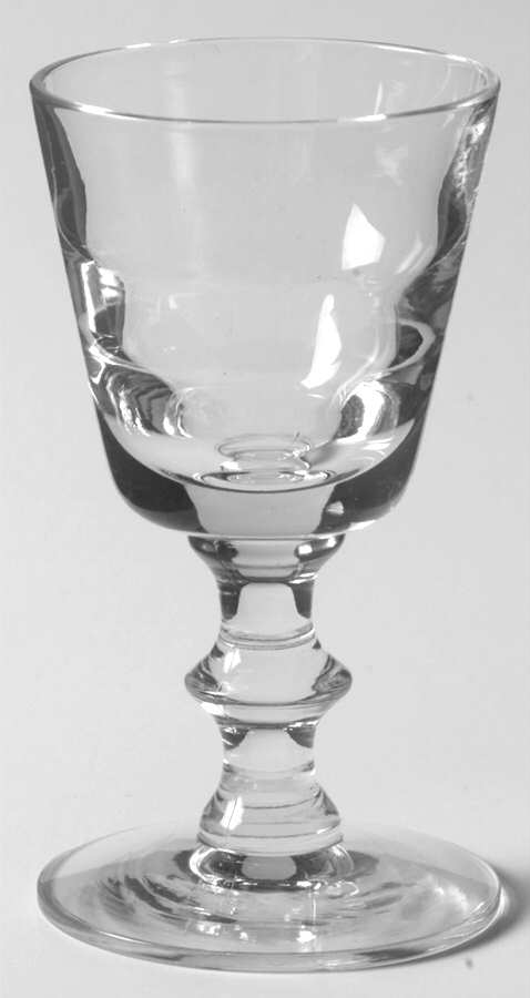 Optic Clear Cordial Glass by Tiffin-Franciscan-1