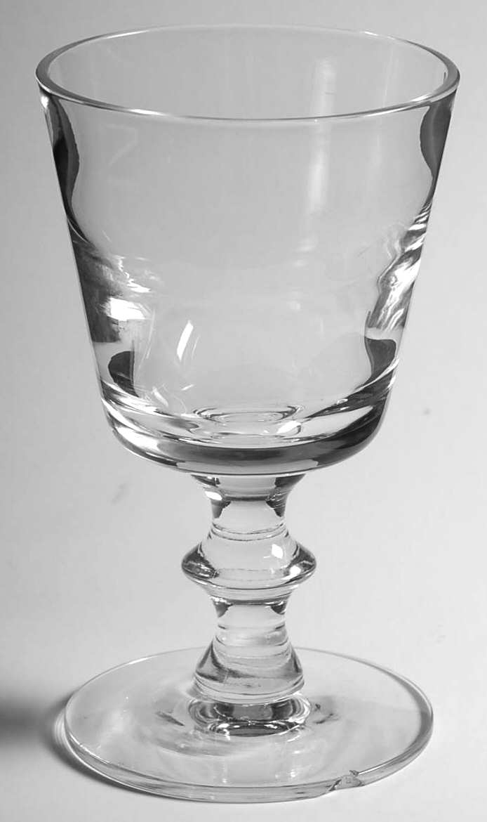 Optic Clear Wine Glass by Tiffin-Franciscan-1
