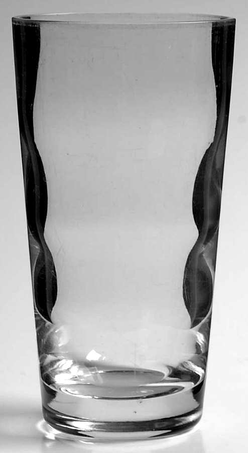 Optic Clear Highball Glass by Tiffin-Franciscan-1