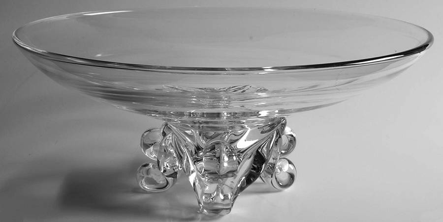 Optic Clear 13" Centerpiece by Tiffin-Franciscan-1