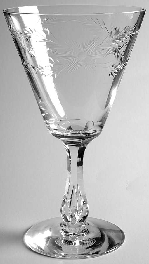 Oxford Water Goblet by Tiffin-Franciscan-1