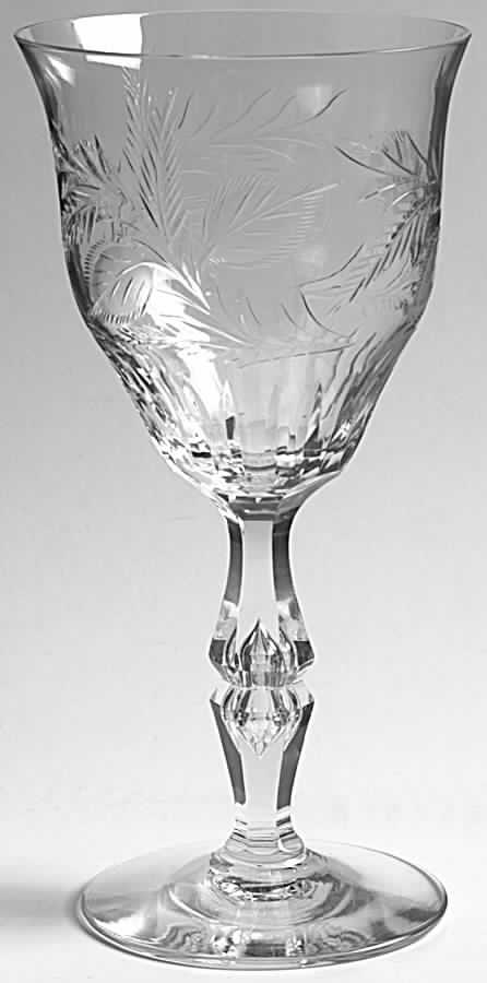 Parkwood Water Goblet by Tiffin-Franciscan-1