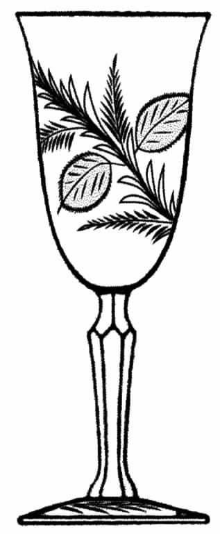 Parkwood  Water Goblet by Tiffin-Franciscan-1