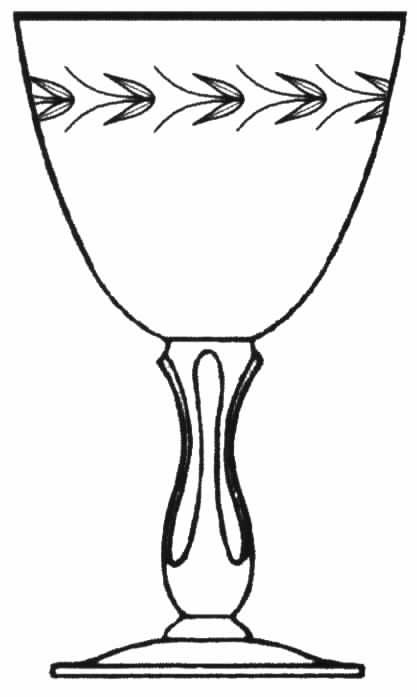 Patricia Water Goblet by Tiffin-Franciscan-1