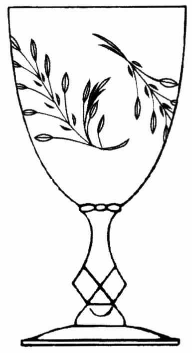 Pavlova Water Goblet by Tiffin-Franciscan-1