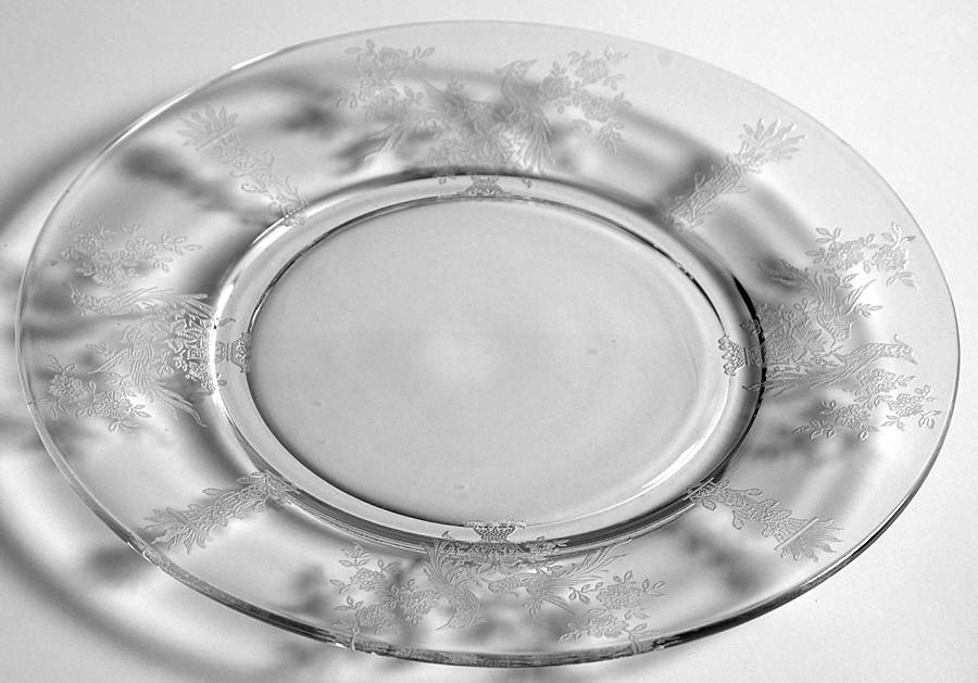 Persian Pheasant (Stem 17358, Optic) Luncheon Plate by Tiffin-Franciscan-1