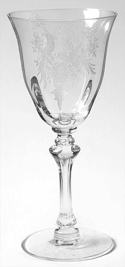 Persian Pheasant (Stem 17358, Optic) Claret Wine by Tiffin-Franciscan-1