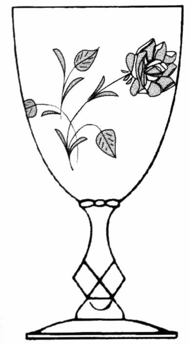Picardy Water Goblet by Tiffin-Franciscan-1