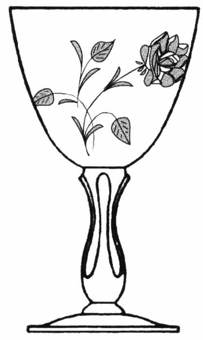 Picardy Water Goblet by Tiffin-Franciscan-1