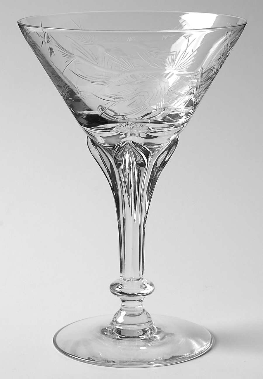 Pine Cone Champagne/Tall Sherbet by Tiffin-Franciscan-1