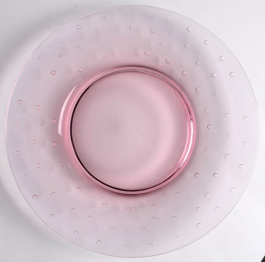 Pink Rain Luncheon Plate by Tiffin-Franciscan-1