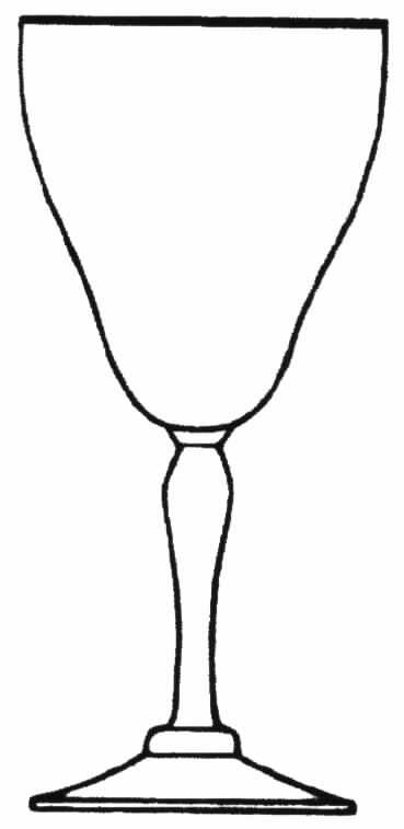 Poise Water Goblet by Tiffin-Franciscan-1