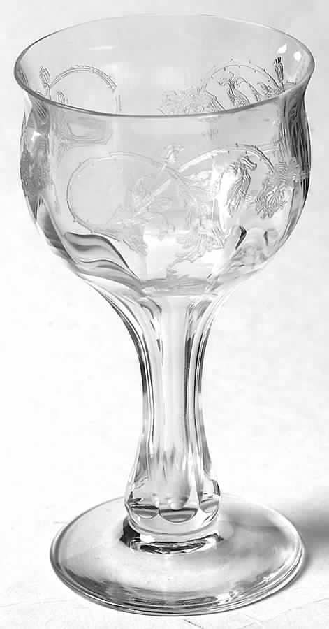 Princess Tall Hollow Stem Champagne by Tiffin-Franciscan-1