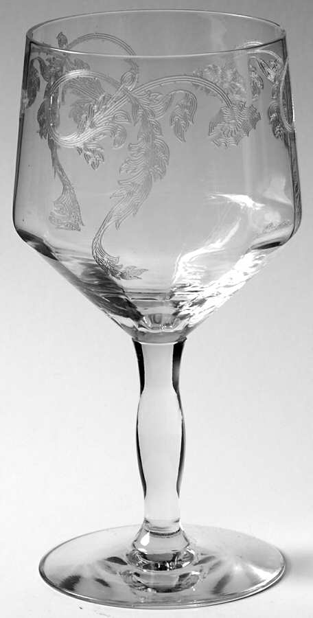 Princess Water Goblet by Tiffin-Franciscan-1