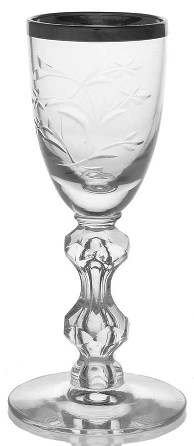 Princess Platinum Cordial Glass by Tiffin-Franciscan-1