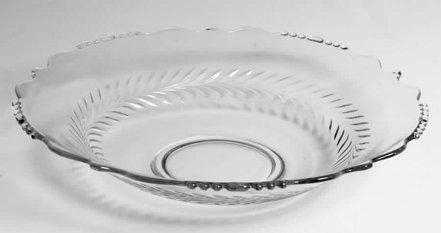 Priscilla Clear (Polished Cut) 12" Centerpiece by Tiffin-Franciscan-1