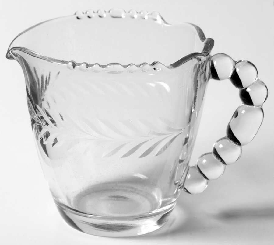 Priscilla Clear (Polished Cut) Creamer by Tiffin-Franciscan-1