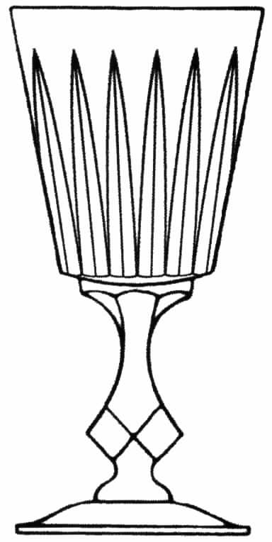 Pristine (Round Foot) Water Goblet by Tiffin-Franciscan-1