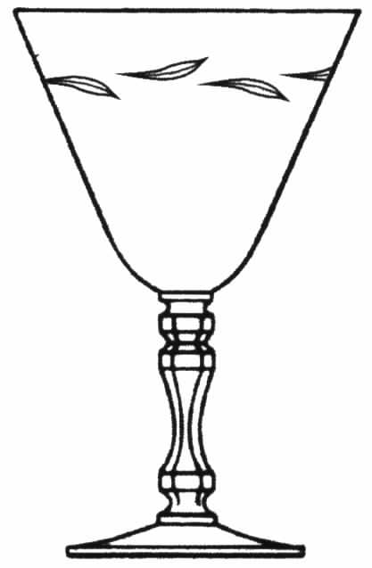 Promise Water Goblet by Tiffin-Franciscan-1