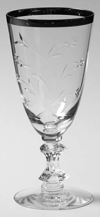 Princess Rose (PlatinumTrim) Juice Glass by Tiffin-Franciscan-1