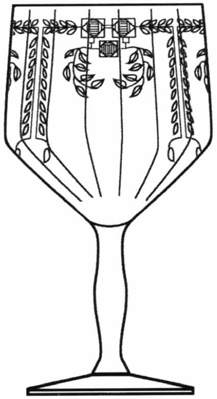 Puritana Water Goblet by Tiffin-Franciscan-1