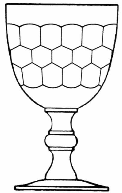 Queen Ann (Stem #17394) Water Goblet by Tiffin-Franciscan-1