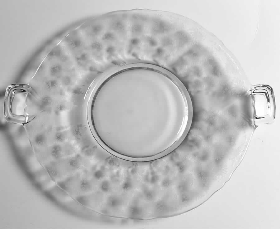 Queen Astrid (Stem #17358) 10" 2 Handled Plate by Tiffin-Franciscan-1