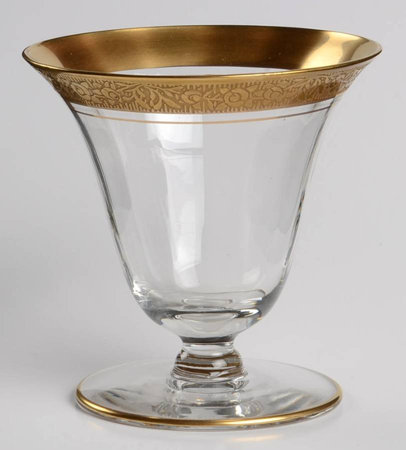 Rambler Rose Clear (Stem 14196) Oyster or Fruit Cocktail by Tiffin-Franciscan-1