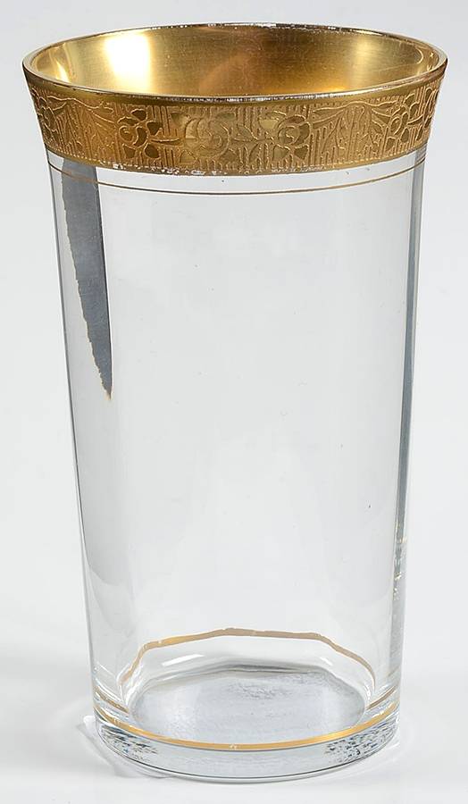 Rambler Rose Clear (Stem 14196) 10 Oz Flat Tumbler by Tiffin-Franciscan-1