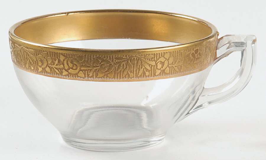 Rambler Rose Clear (Stem 14196) Cup Only by Tiffin-Franciscan-1