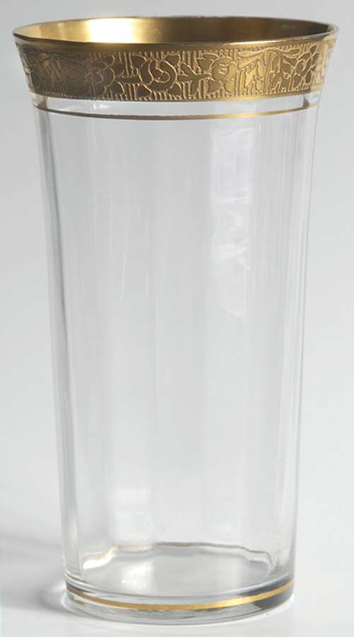 Rambler Rose Clear (Stem 14196) 12 Oz Flat Tumbler by Tiffin-Franciscan-1