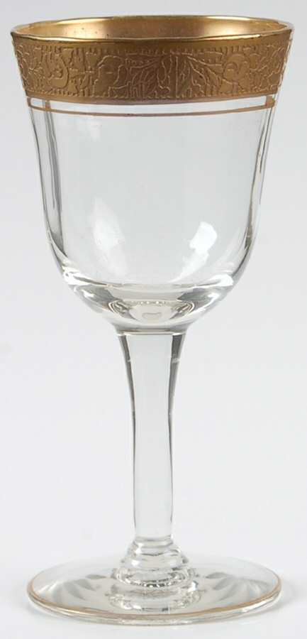 Rambler Rose Clear (Stem 14196) Wine Glass by Tiffin-Franciscan-1